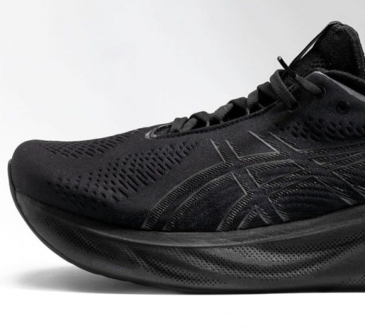 Asic S Gel Nimbus 25 Triple Black Running Shoes