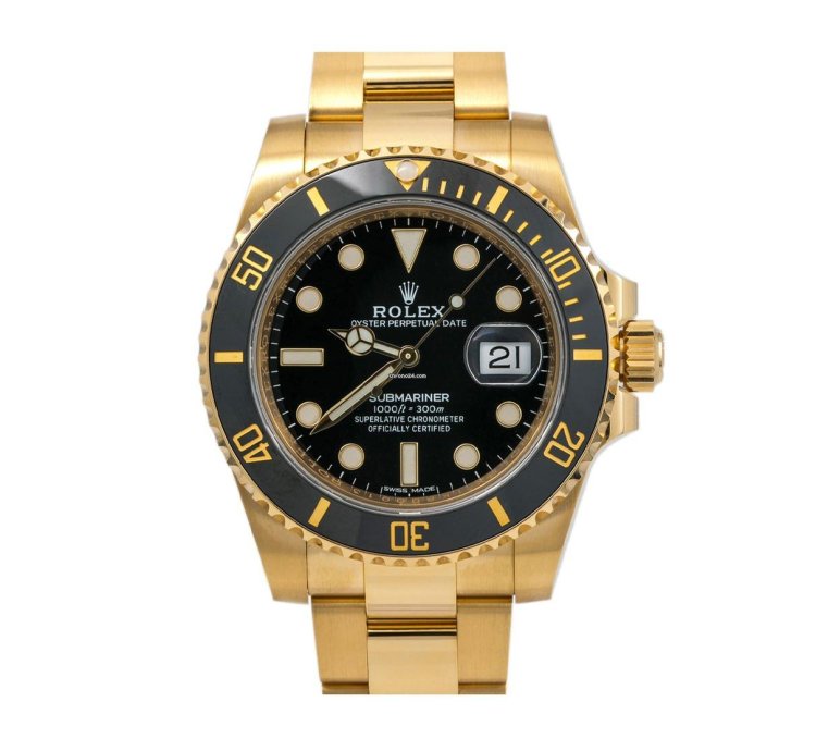 Rolex Submariner Date 40mm Yellow Gold