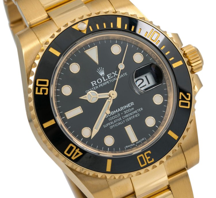 Rolex Submariner Date 40mm Yellow Gold