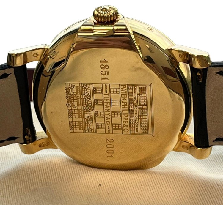 Patek Philippe Annual Calendar Tiffany Limited Ediiton Yellow Gold Watch 5150j