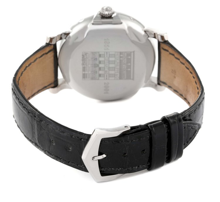 Patek Philippe Annual Calendar Tiffany Limited Edition White Gold Mens Watch 5150 Box Papers