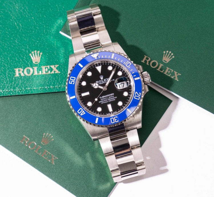 Rolex Submariner Date 41 White Gold 41mm 126619lb - Box Papers 2022