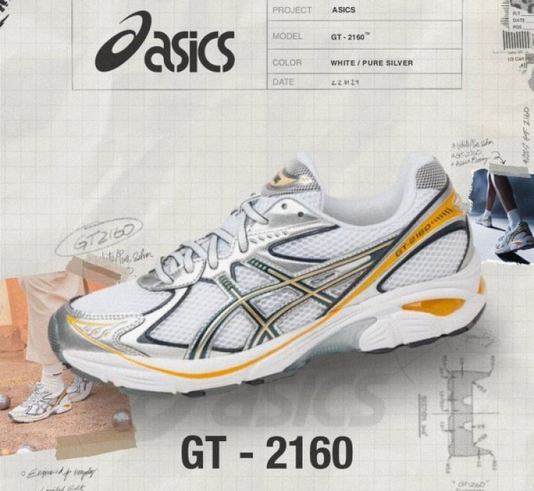 Asic S Gt 2160 White Pure Silver Running Shoes