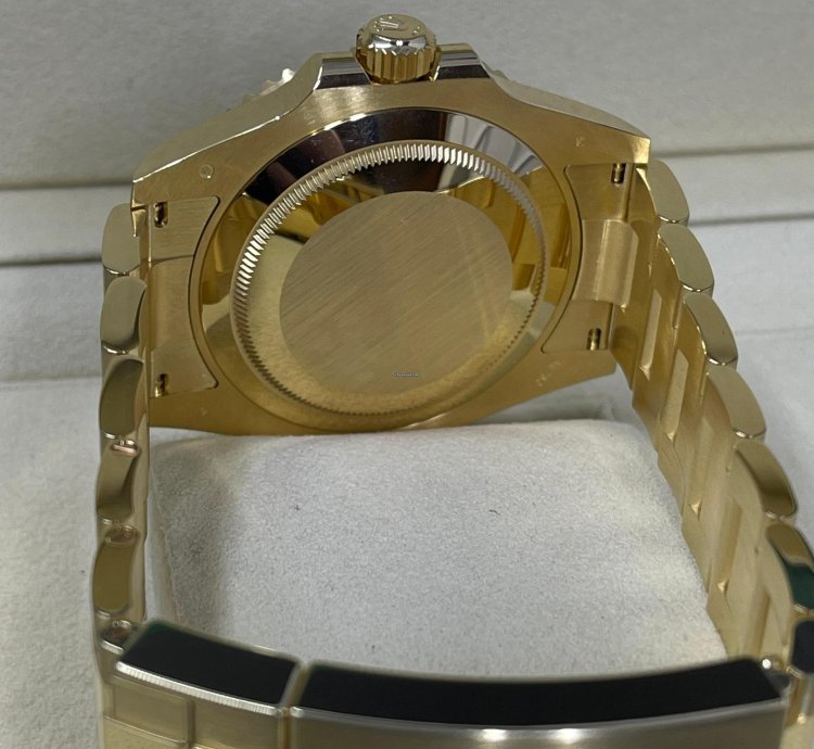Rolex Submariner Date 41mm 126618lb 18k Yellow Gold Blue