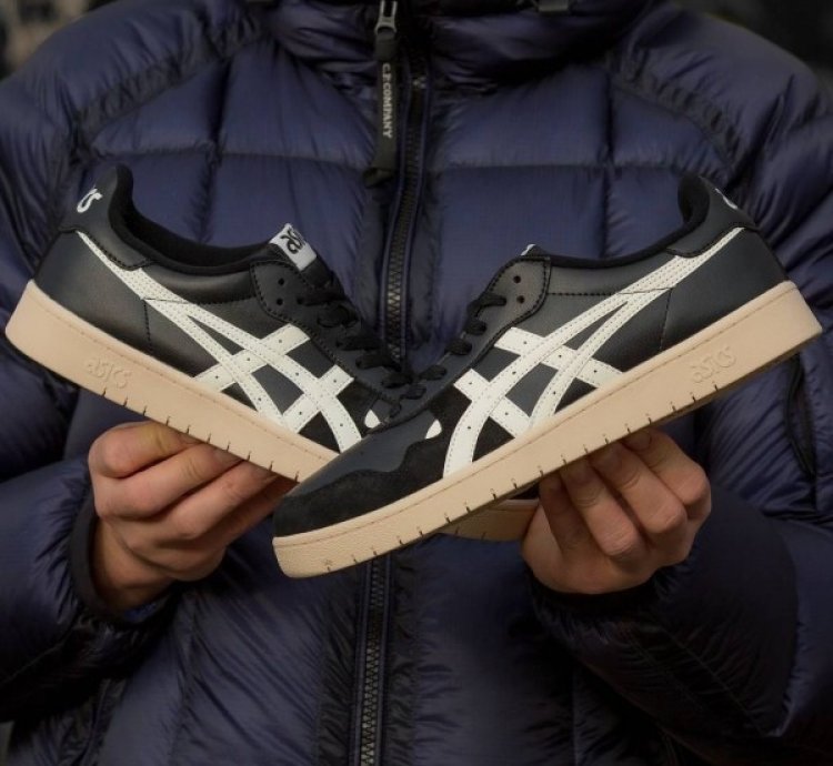 Asic S New Gel Japan S Black Cream Sneakers