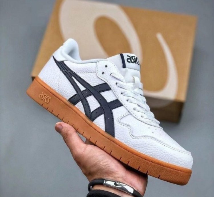 Asic S New Gel Japan White Brown Sneakers
