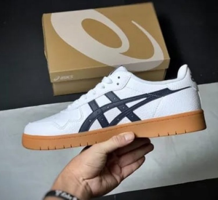 Asic S New Gel Japan White Brown Sneakers