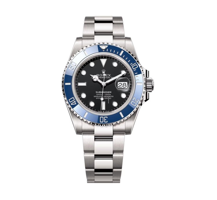 Rolex Submariner Date 41mm 18k White Gold Black Dial