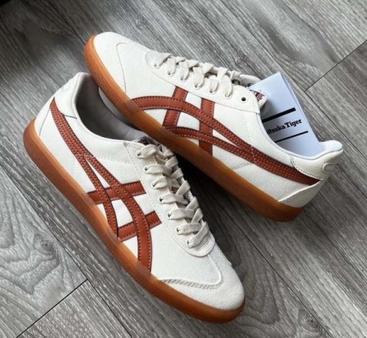 Asic S Onitsuk A Tiger Tokuten Caramel Cream Sneakers
