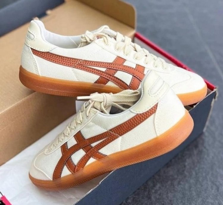 Asic S Onitsuk A Tiger Tokuten Caramel Cream Sneakers