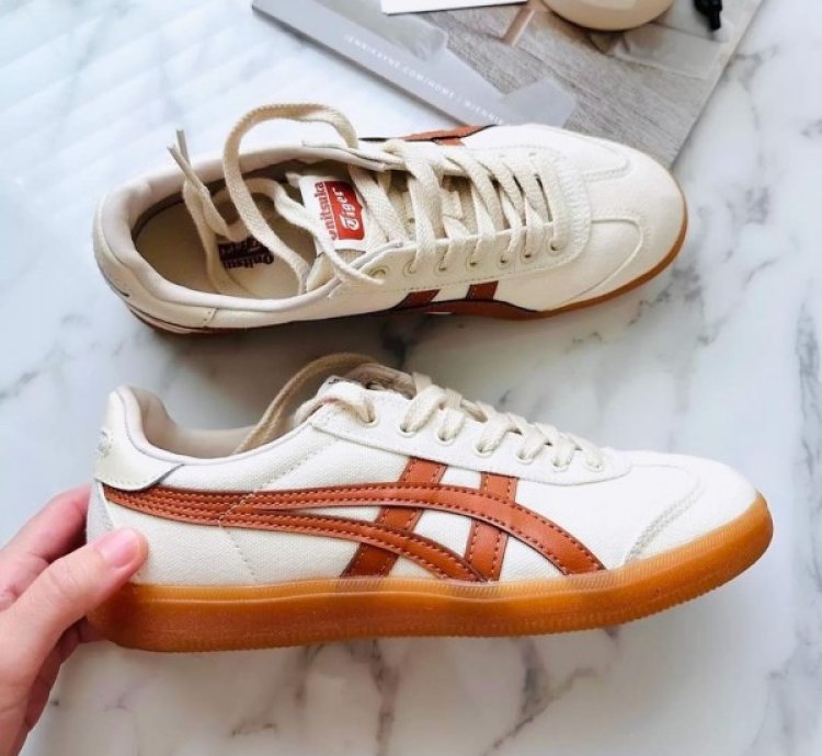 Asic S Onitsuk A Tiger Tokuten Caramel Cream Sneakers