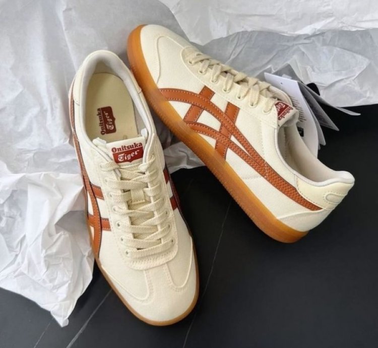 Asic S Onitsuk A Tiger Tokuten Caramel Cream Sneakers