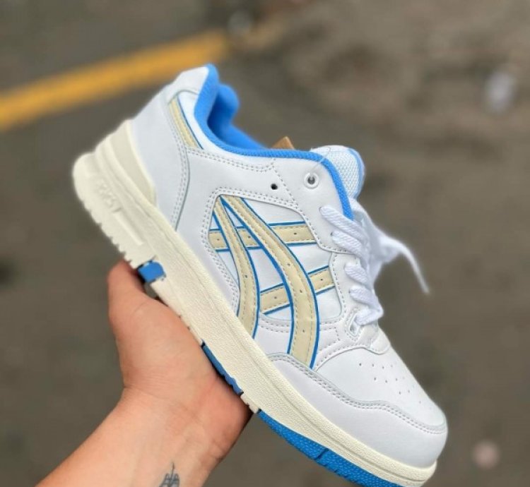 Asics Ex89 White Cream Birch Sneakers
