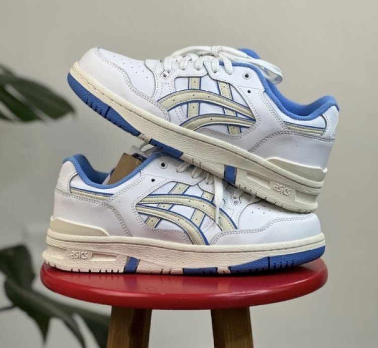 Asics Ex89 White Cream Birch Sneakers