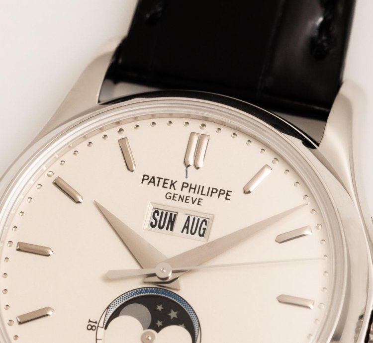 Patek Philippe Annual Calendar Wempe 125 Years Ref 5125g-001 18k White Gold Folding Clasp Full Set Bj-2003