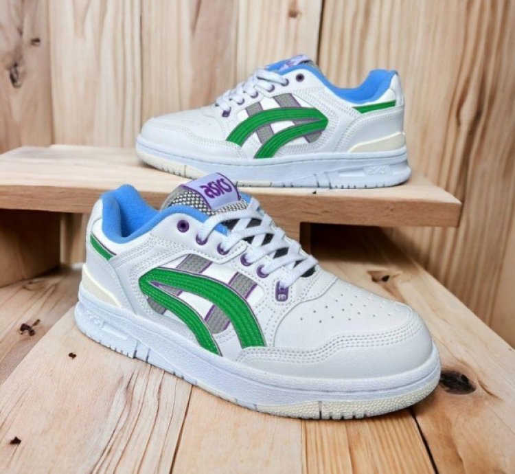 Asics Ex89 White Green Sneakers