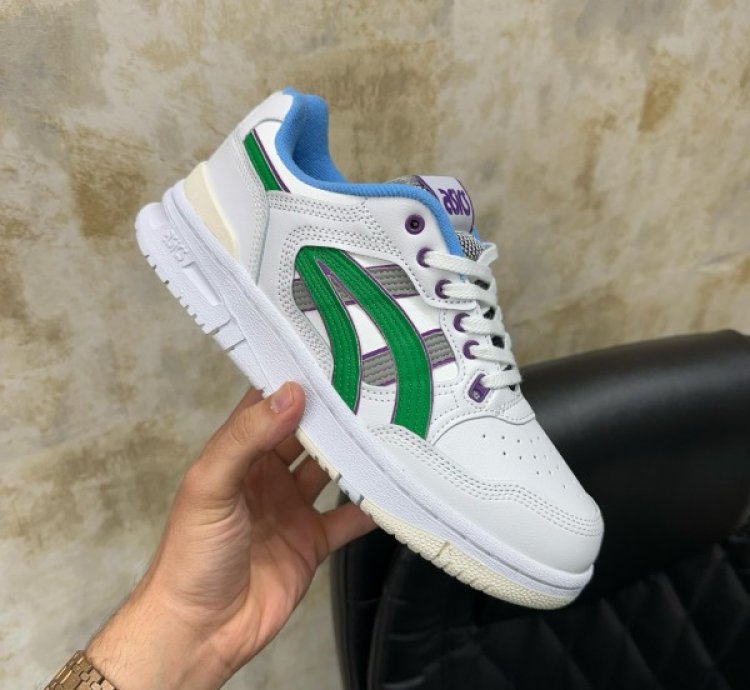 Asics Ex89 White Green Sneakers