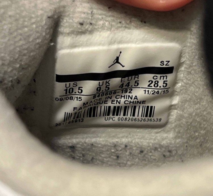 Nike Air Jordan 4 Retro White Cement Size 10 5 840606 192