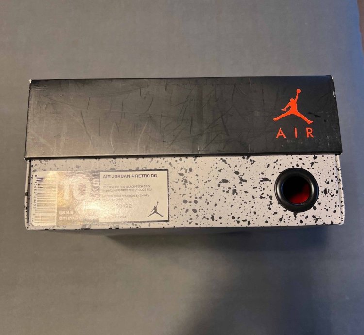 Nike Air Jordan 4 Retro White Cement Size 10 5 840606 192