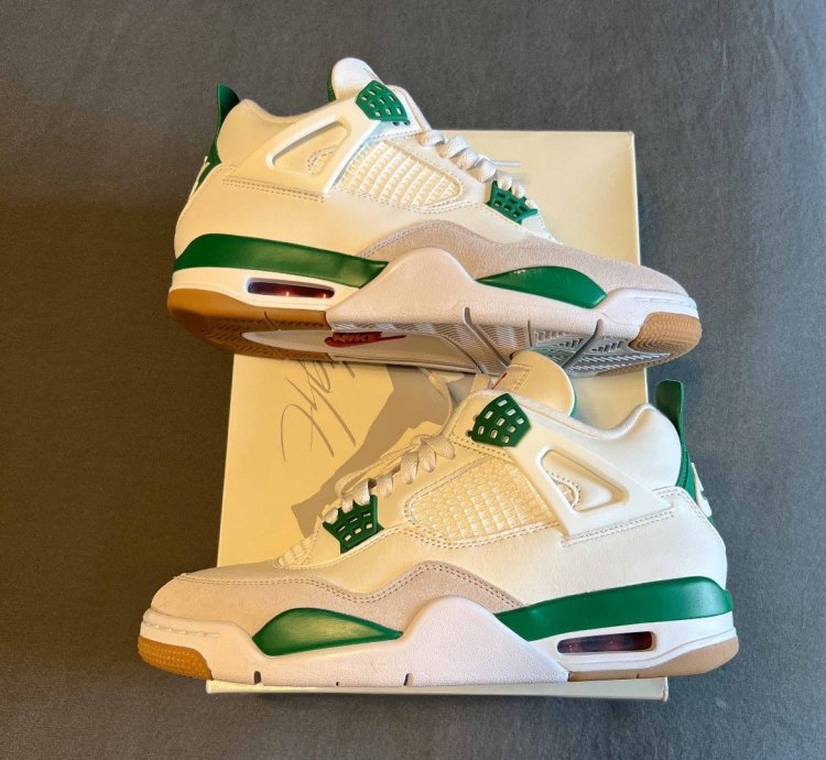 Nike Air Jordan 4 Sb Pine Green Size 9 Dr5415 103