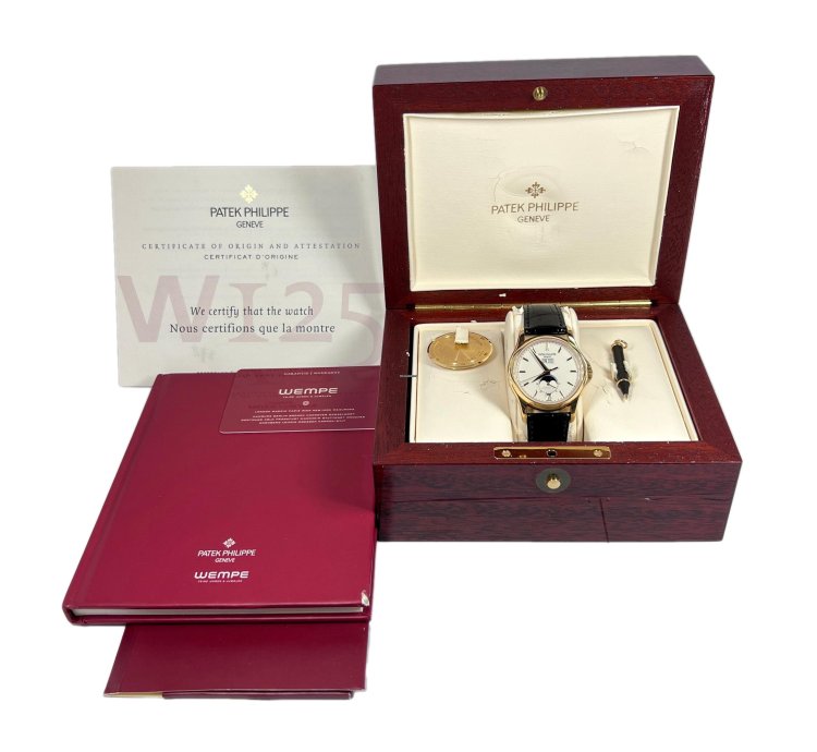Patek Philippe Annual Calendar Wempe Complications Annual Calendar Yellow Gold Men Watch