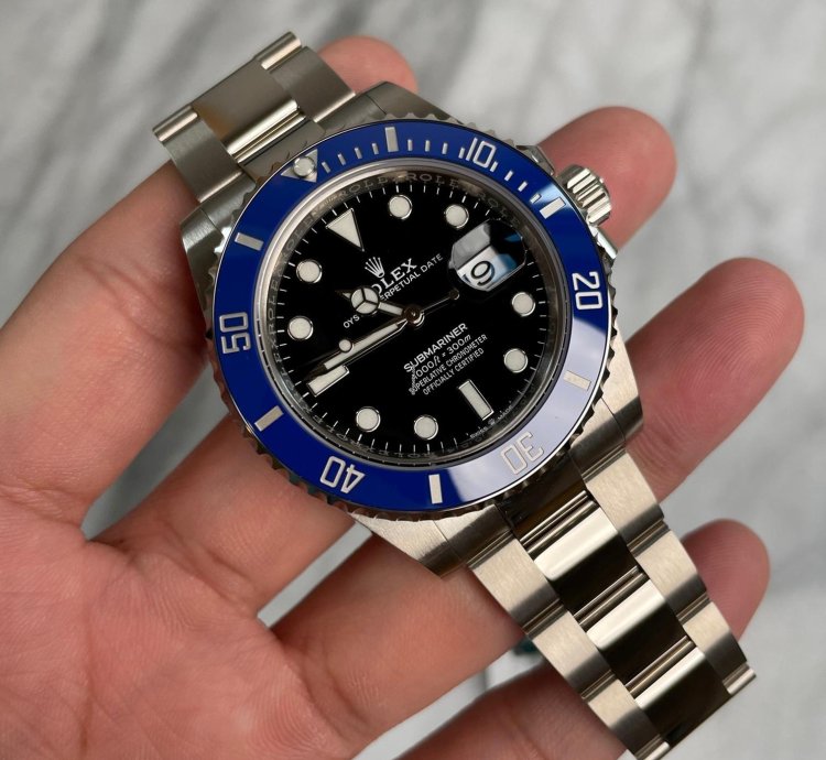 Rolex Submariner Date 41mm Cookie Monster Blueberry White Gold Bnib 2025
