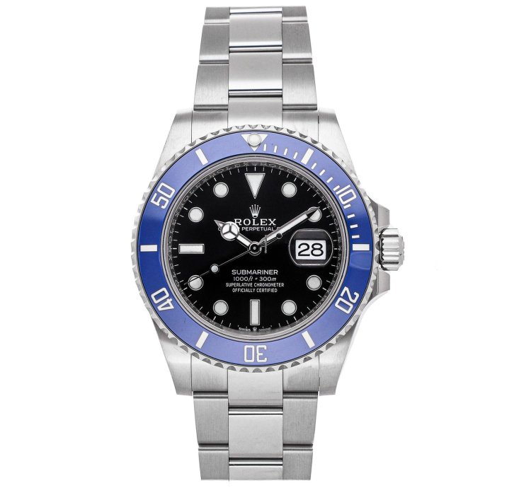 Rolex Submariner Date 41mm White Gold Smurf 126619lb