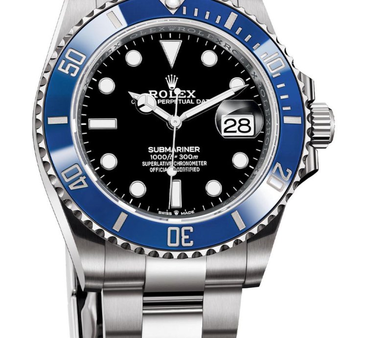 Rolex Submariner Date 41mm White Gold Smurf 126619lb New 2023