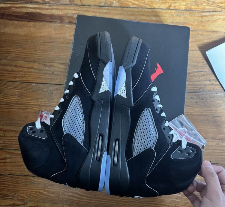 Nike Air Jordan 5 Og Metallic Reimagined Size 10 5
