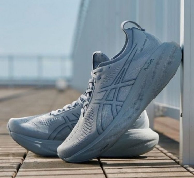 Asics Gel Nimbus 25 Grey Running Shoes
