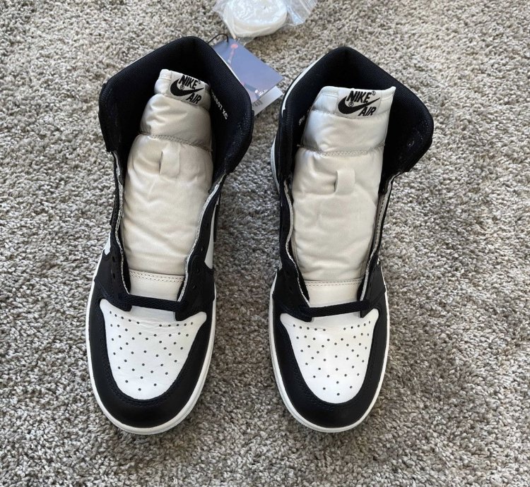 Nike Air Jordan Retro 1 85 1985 High Og Black White Size 9 5
