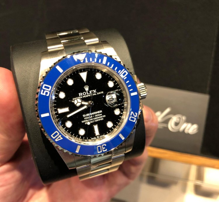 Rolex Submariner Date Basel One 126619 Submariner Black Dial White Gold Oyster 41 Mm