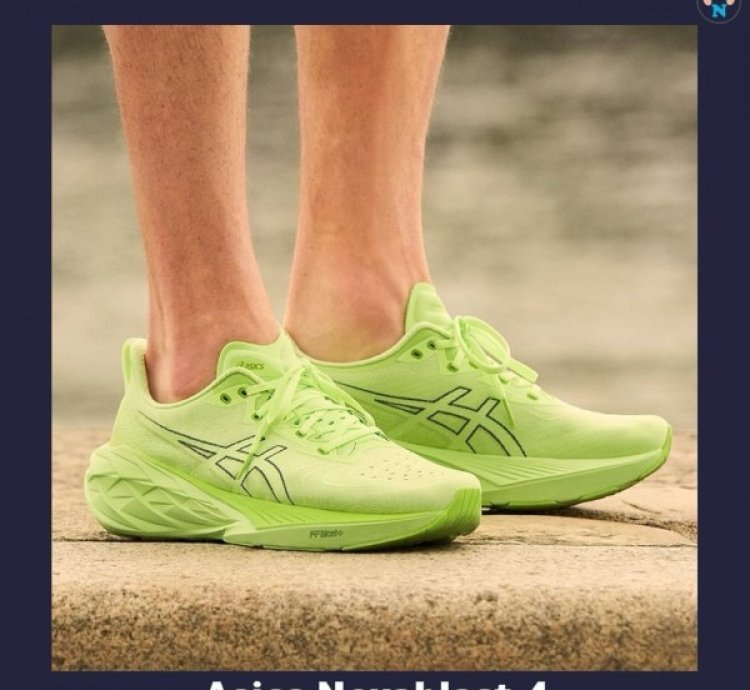 Asics Nova Blast 4 Neon Green Running Shoes