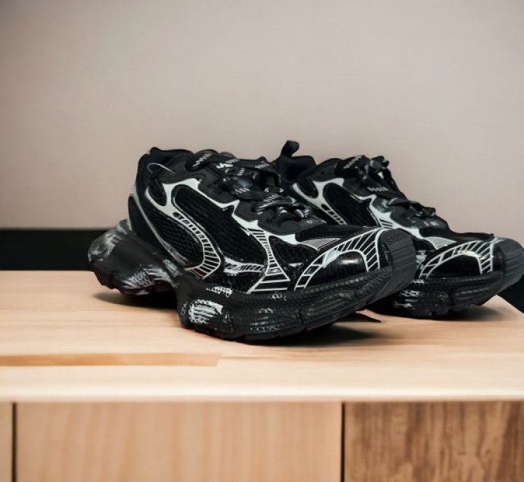 Balenciaga 3xl Beast Mode Black Grey Sneakers