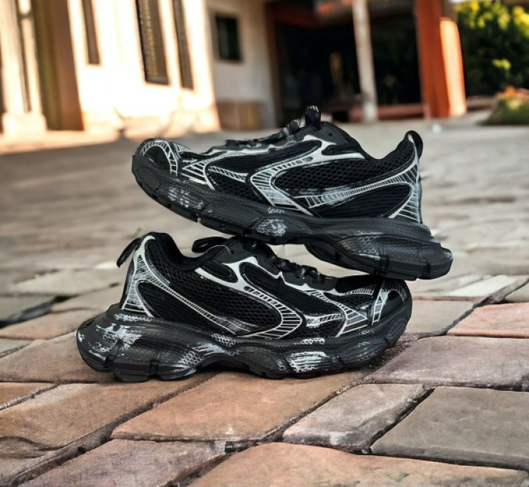 Balenciaga 3xl Beast Mode Black Grey Sneakers