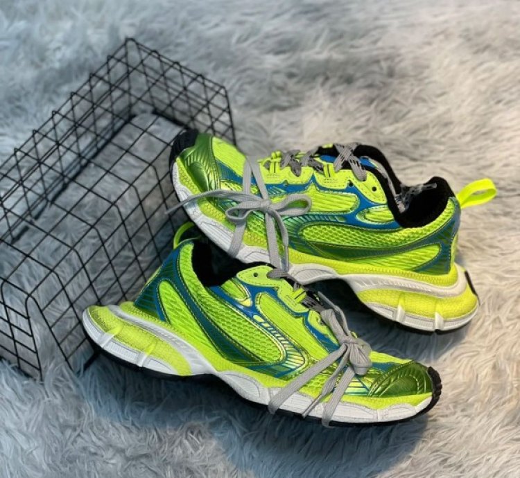 Balenciaga 3xl Beast Mode Neon Green Sneakers