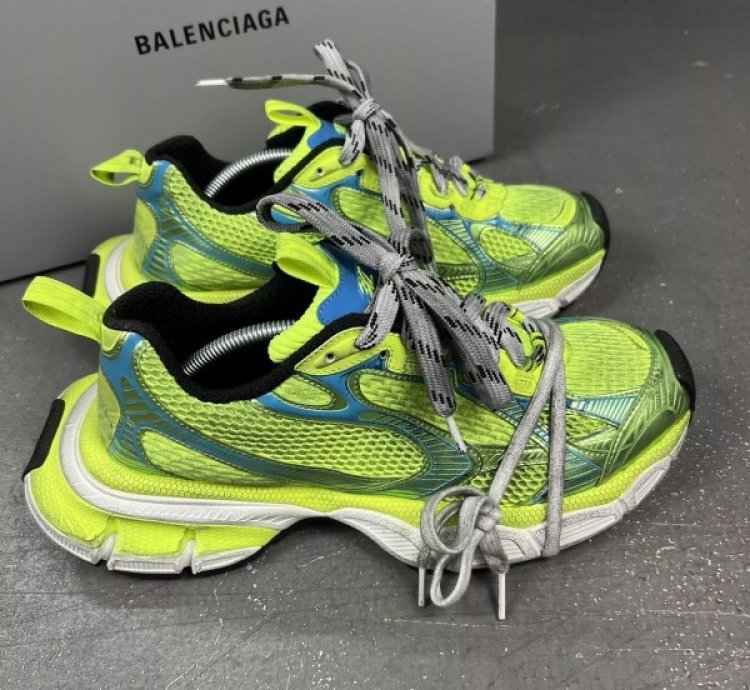 Balenciaga 3xl Beast Mode Neon Green Sneakers
