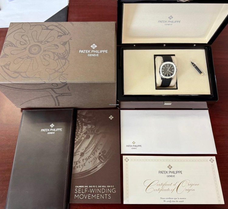 Patek Philippe Aquanaut 2018 Aquanaut 5167a Box Papers