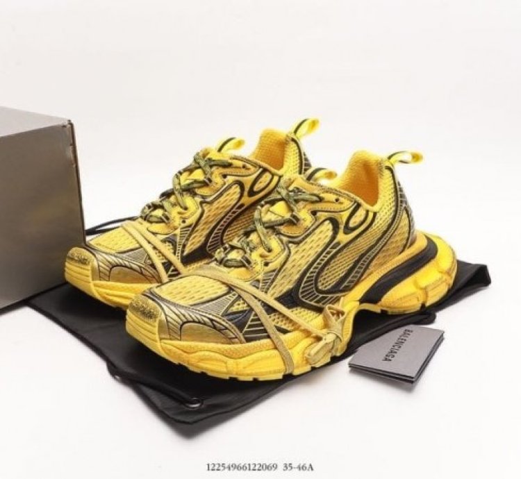 Balenciaga 3xl Me S Trainers Yellow Sneakers