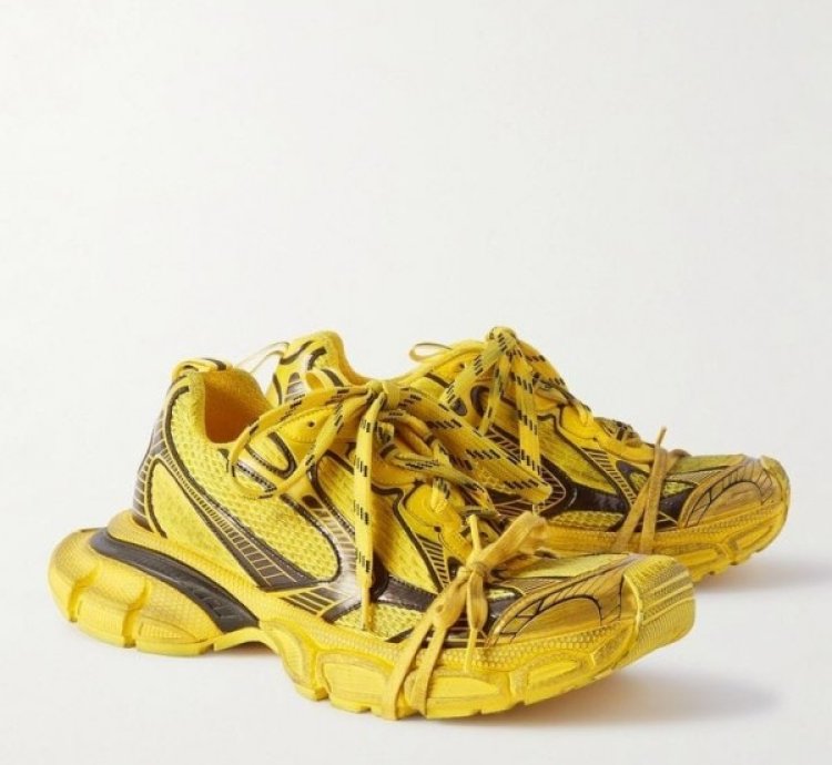 Balenciaga 3xl Me S Trainers Yellow Sneakers