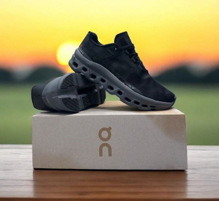 Cloud Monster Black Magnet Sneakers