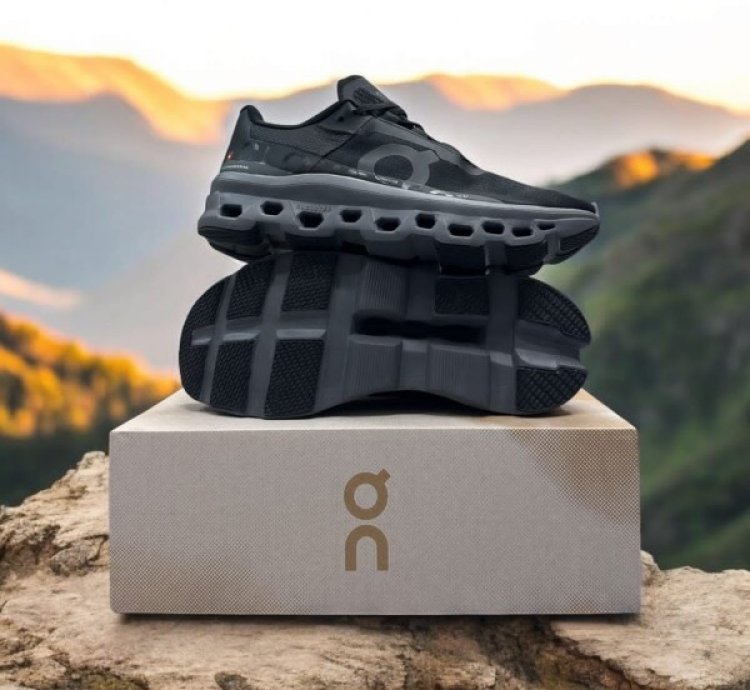 Cloud Monster Black Magnet Sneakers