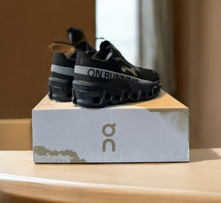 Cloud Monster Sneakers Black Magnet Sneakers