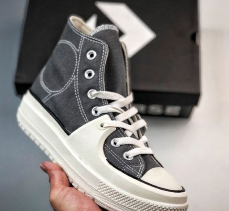 Convers E All Star Construct Cyber Grey Sneakers
