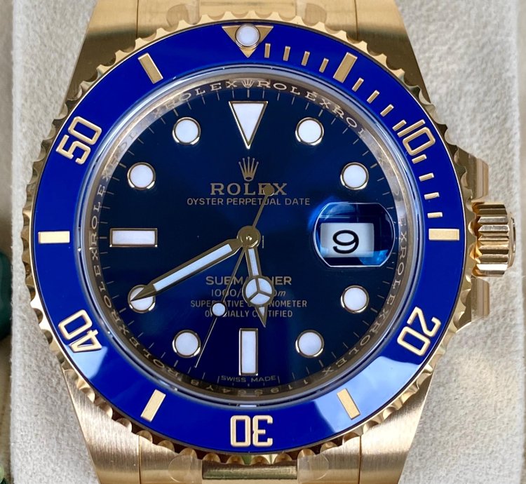 Rolex Submariner Date Blue Dial 116618lb like New - Amazing Condition