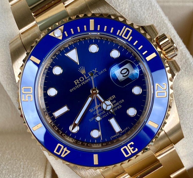 Rolex Submariner Date Blue Dial 116618lb like New - Amazing Condition