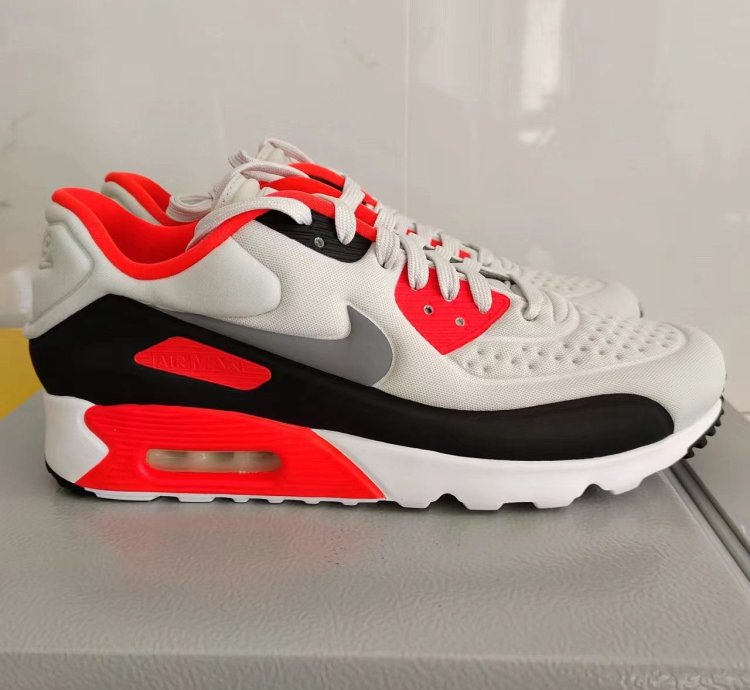 Nike Air Max 90 Ultra Se Shoes Platinum Gray 845039-006