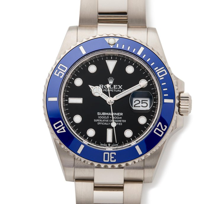 Rolex Submariner Date Blueberry 18k White Gold 126619lb - Ats-w008129