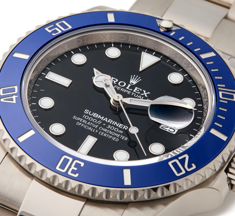 Rolex Submariner Date Blueberry 18k White Gold 126619lb - Ats-w008129