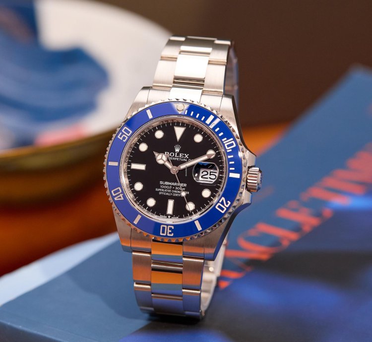 Rolex Submariner Date Blueberry 18k White Gold 126619lb - Ats-w008129